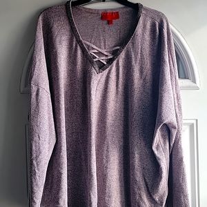 Jennifer Lopez Jewled Neck Sweater